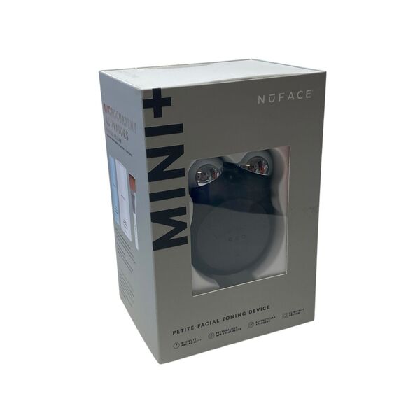 NuFace Mini+ in Midnight Black Facial Toning Device - Picture 1 of 9